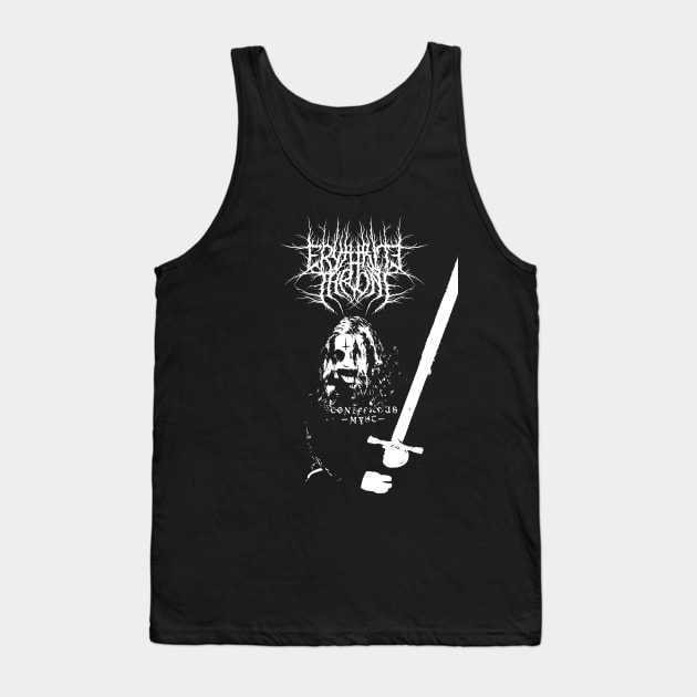 Erythrite Throne - Black Medieval Sorcery Tank Top by Serpent’s Sword Records